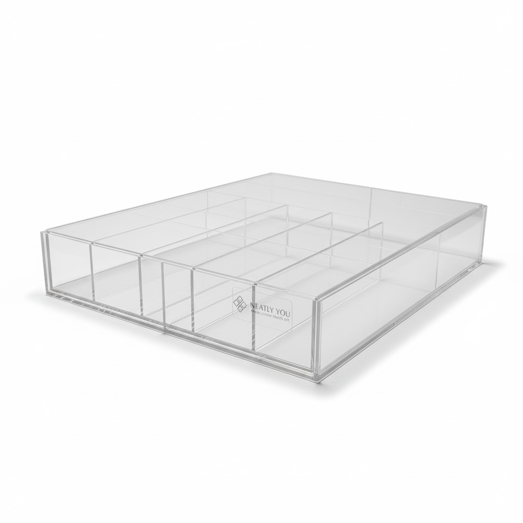 Neatly You Acrylic Expandable Drawer Organizer