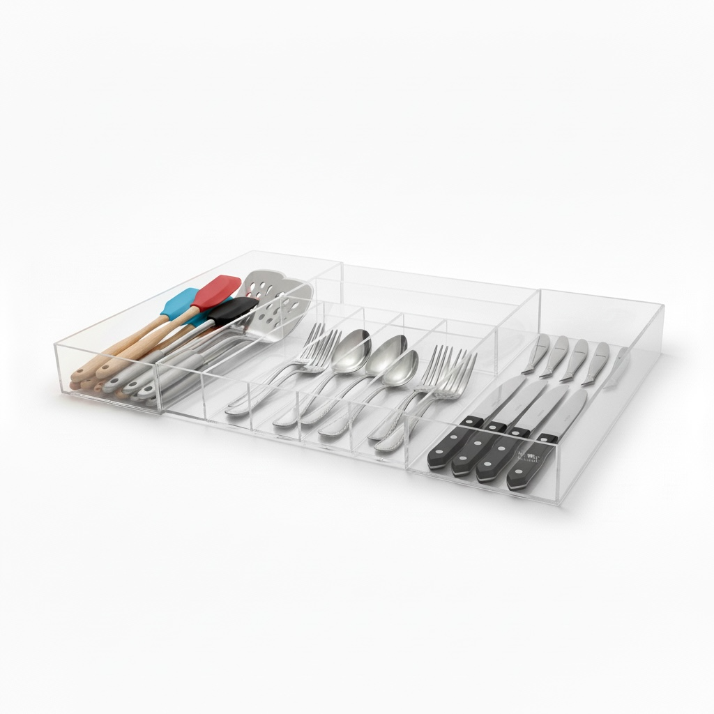 Neatly You Acrylic Expandable Drawer Organizer